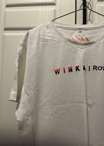 Beyaz Baskılı Kürekçi Tişört - Görsel 2