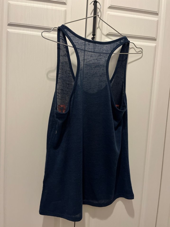 Lacivert Baskılı Atlet - Görsel 3