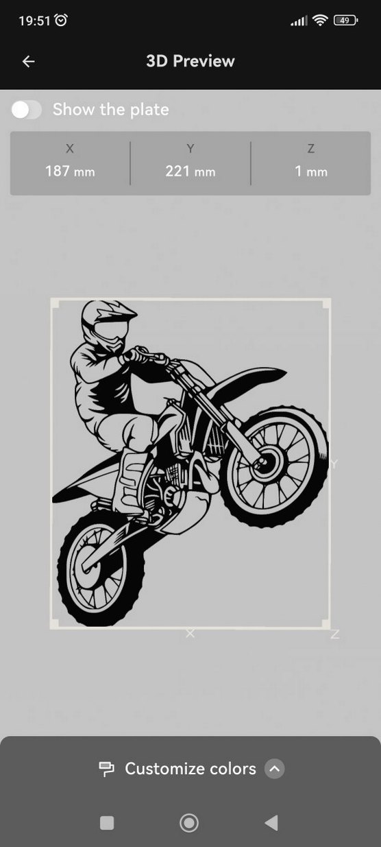 Gri Metal Motosiklet Dizliği - Görsel 2