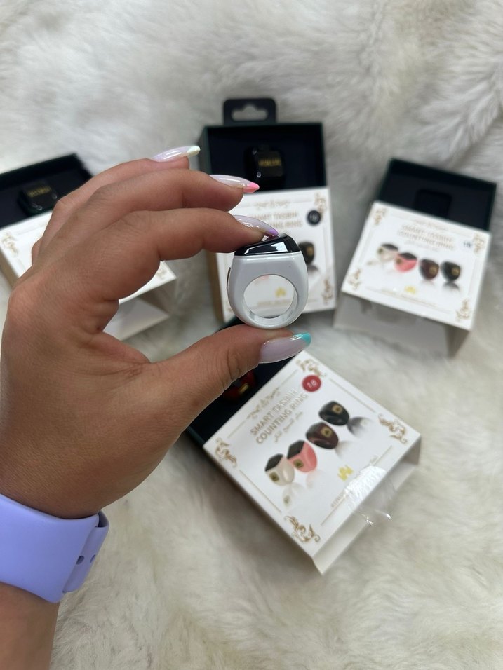 Akıllı Sayma Yüzüğü Beyaz - Görsel 2