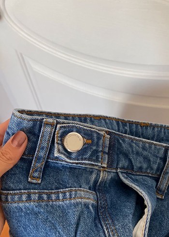 Kadın Cep Detaylı Yüksek Bel Wide Leg - Görsel 2