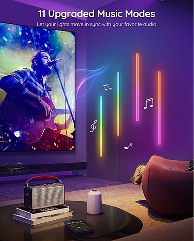  Beden Govee Glide Led Duvar Işıkları
