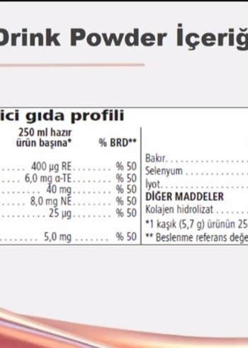 Herbalife Skin Kollajen Toz 171g Çilek ve limon aromalı - Görsel 3