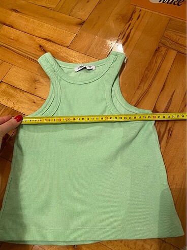s Beden yeşil Renk Crop bluz