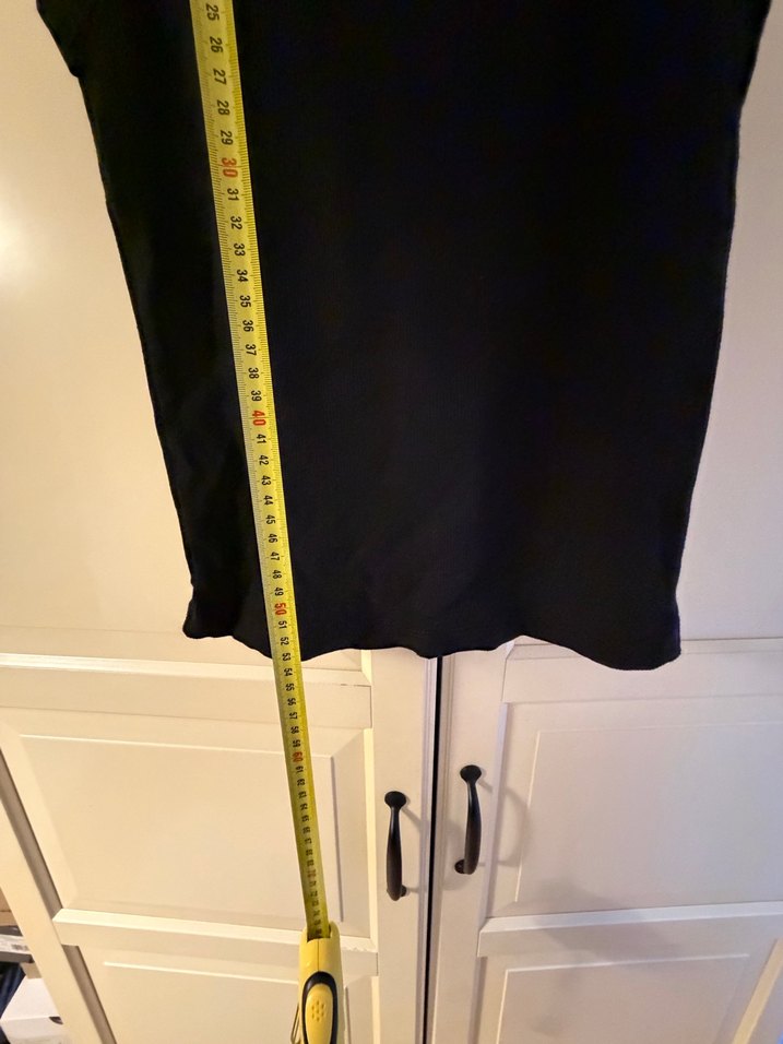 Kadın Siyah Yüksek Yakalı Pamuklu Atlet - Görsel 3