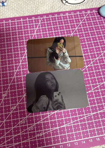 Twice set foto card