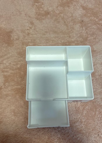 Beyaz Çok Bölmeli Organizerı - Görsel 3