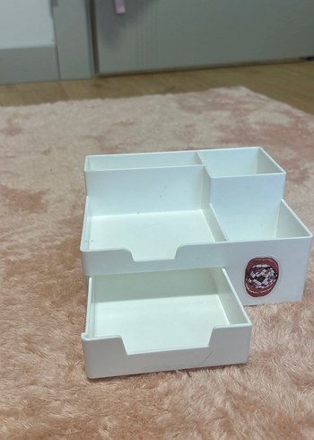 Beyaz Çok Bölmeli Organizerı - Görsel 2