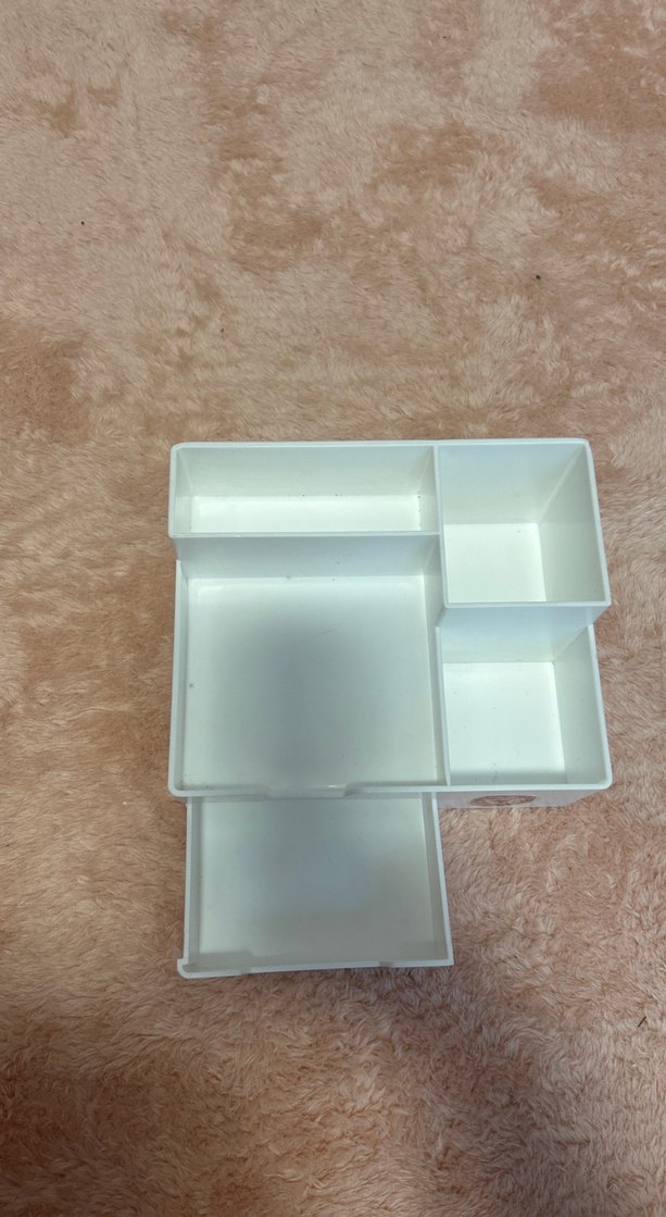 Beyaz Çok Bölmeli Organizerı - Görsel 3