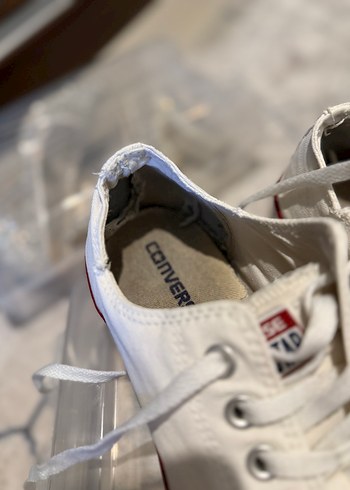 Converse Beyaz Erkek orjinal converse Düz Taban Minimalist