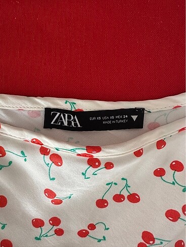 Zara Zara kirazlı etek
