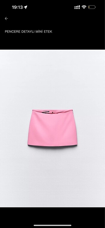 Zara xs mini etek