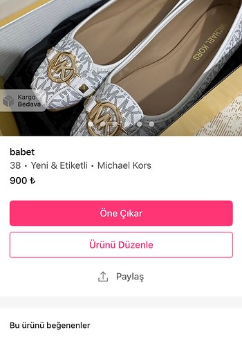 Beden Michael Kors Yeni Etiketli Çanta