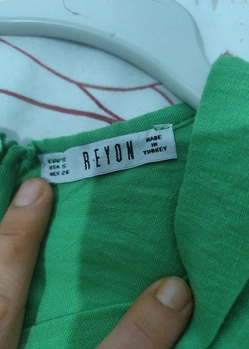 Yeşil Keten Midi etekli tulum - Görsel 6