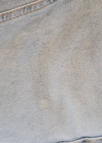 Beyaz Erkek cocuk Kot Şort Rahat Kesim - Görsel 3