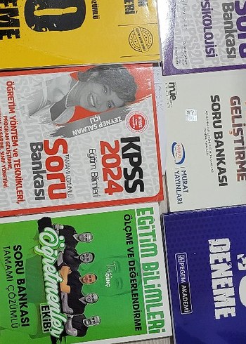 2024 KPSS Eğitim Bilimleri Soru Bankası Kitapları - Görsel 4