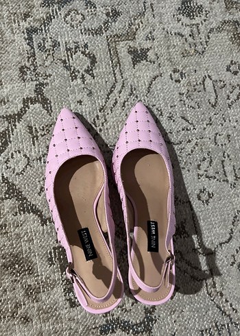 Nine West Pembe Tokalı Kadın Babet - Görsel 7