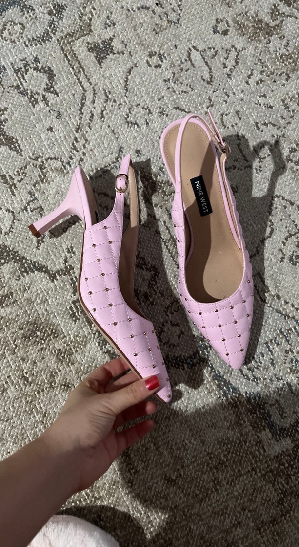 Nine West Pembe Tokalı Kadın Babet - Görsel 3