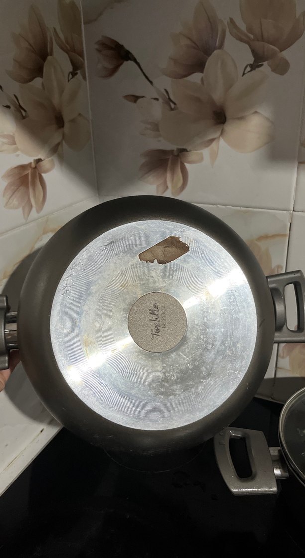 Siyah-Gri Cam Kapaklı Tencere Seti - Görsel 4