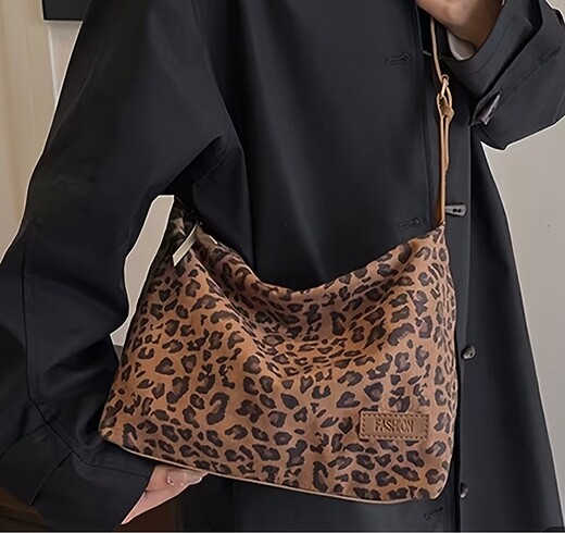 Leopar çanta