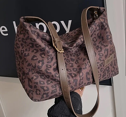 Leopar çanta