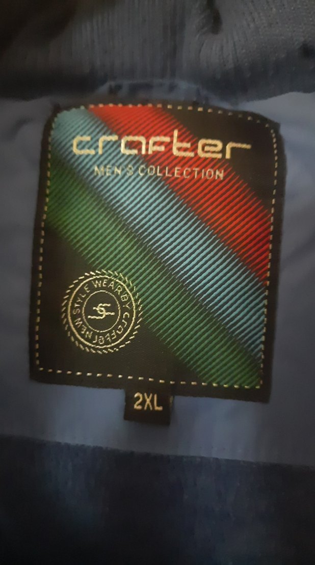 Düğmeli Mavi Erkek Yelek - Görsel 2