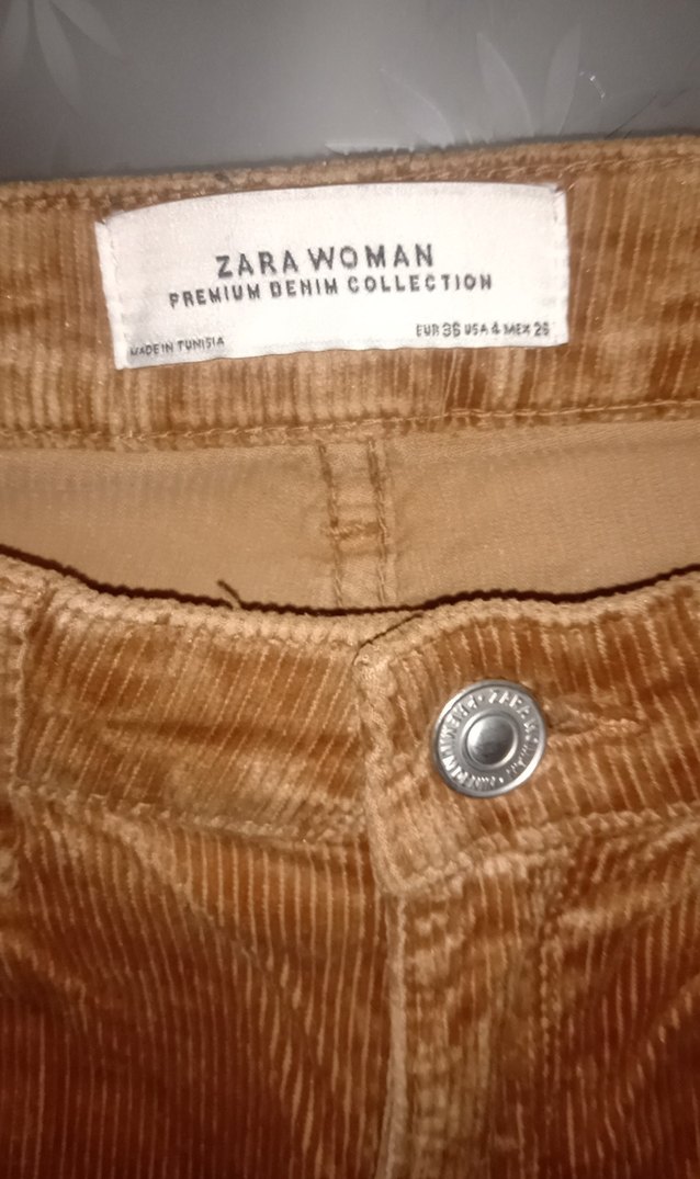 Kahverengi Süet Kadın Pantolon - Görsel 3