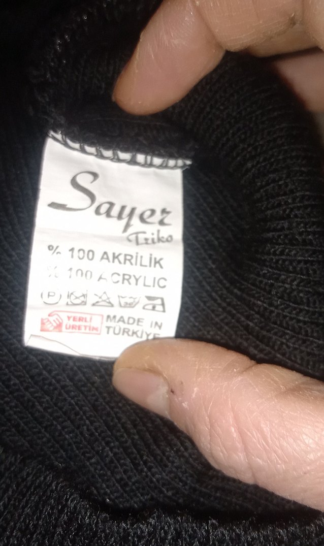 Kadın Siyah Boğazlı yumuşak Triko Kazak - Görsel 3