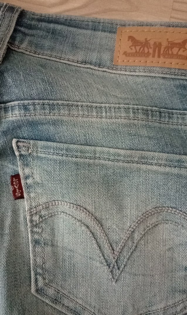 Turkuaz Renkli Midi Boy Kadın Denim Pantolon - Görsel 5