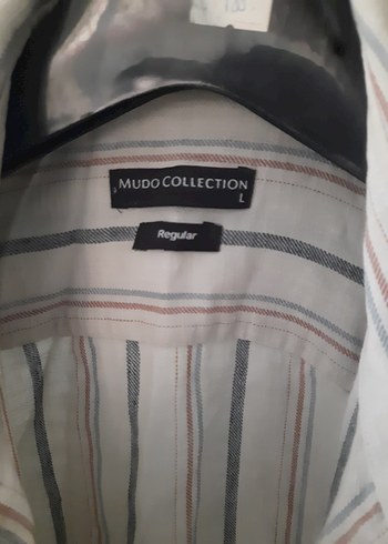 Mudo Concept Gri Uzun Kollu Regular Fit Erkek Gömlek