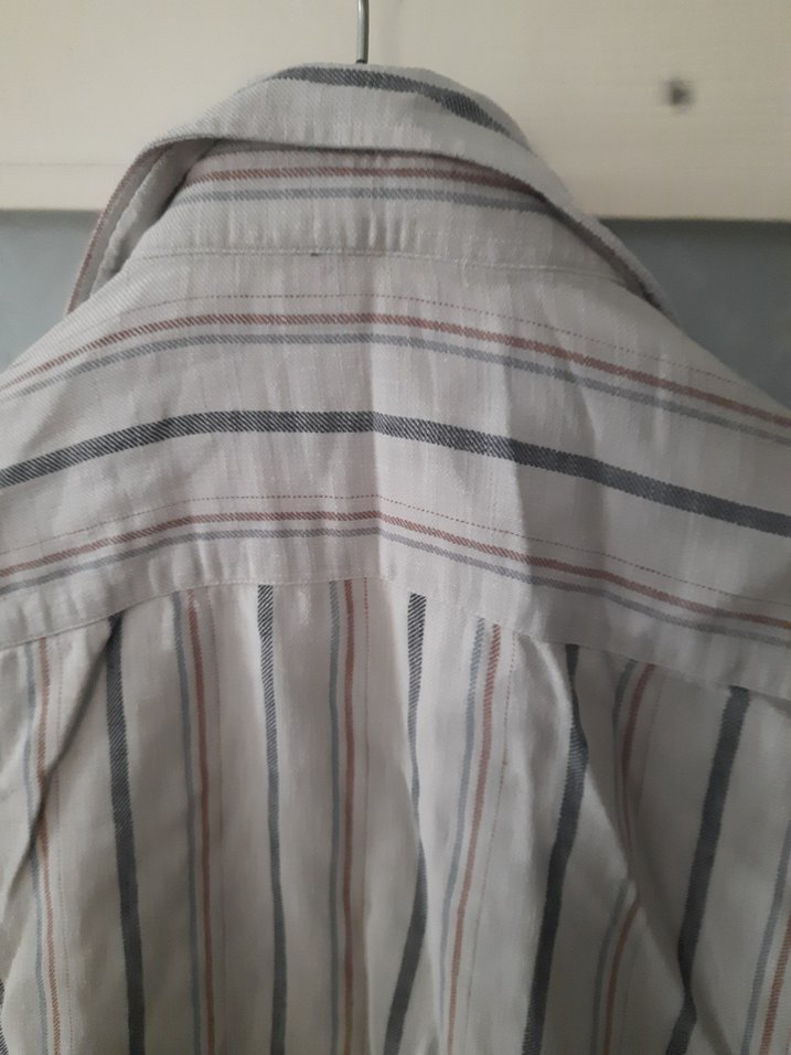 Gri Uzun Kollu Regular Fit Erkek Gömlek - Görsel 4