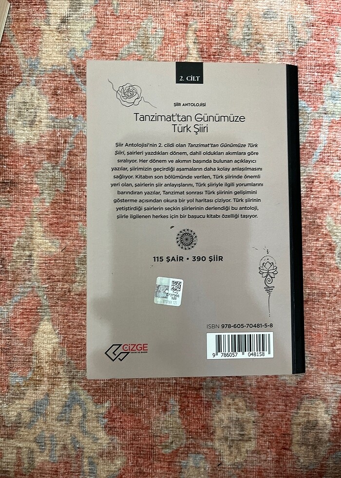 tanzimattan gunumuze turk siiri antolojisi - Görsel 2