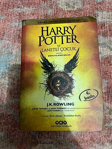 harry potter ve lanetli cocuk