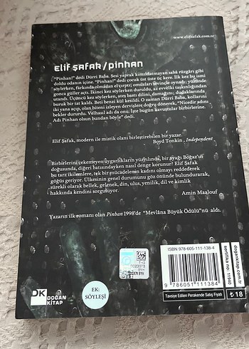  Elif Şafak - Pinhan Romanı