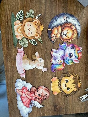 Lazer kesim karakterler - Görsel 5