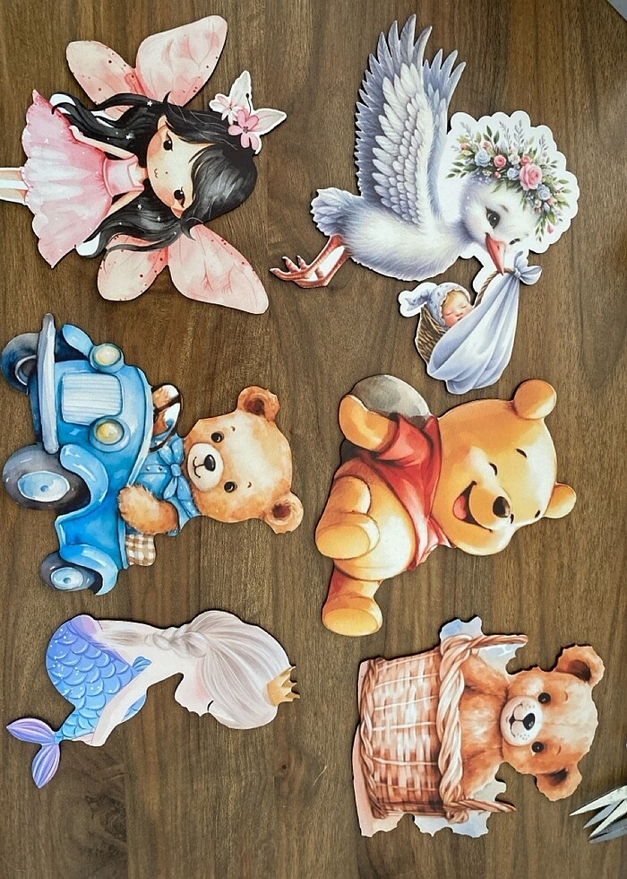 Lazer kesim karakterler - Görsel 4