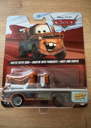 Disney Cars Mater With Sign