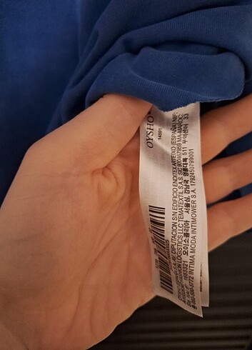m Beden Oysho modal kumaş tişört