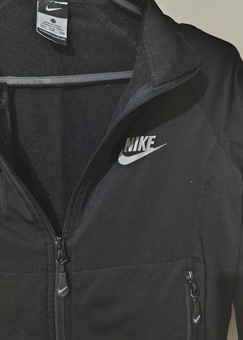Nike Nike Siyah Fermuarlı unisex Çocuk Ceketi