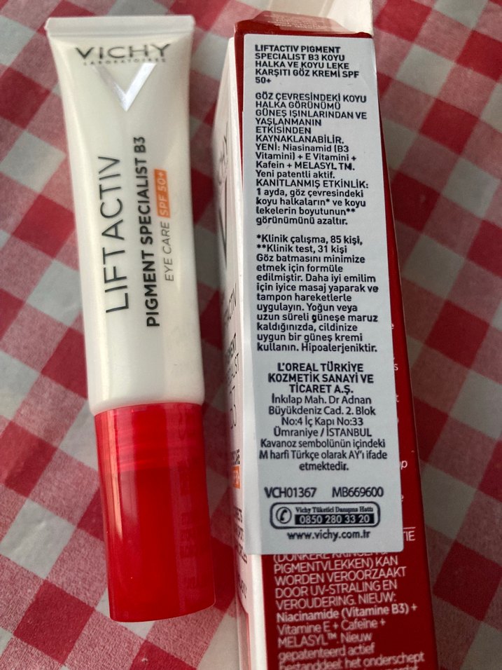 Vichy Liftactiv Göz Bakım Kremi SPF 15 - Görsel 3