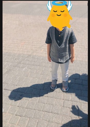 4 Yaş Beden beyaz Renk Erkek Cocuk pantolon 4/5 yaş