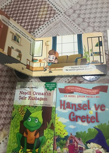 Çocuklar İçin Masal Kitapları Seti - Görsel 2
