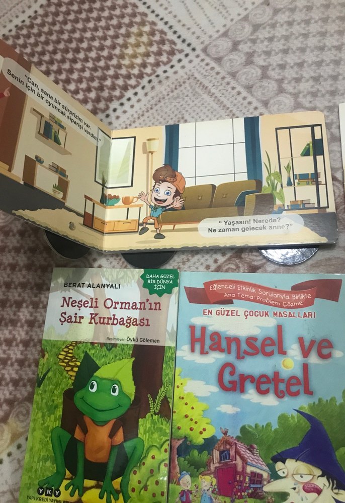 Çocuklar İçin Masal Kitapları Seti - Görsel 2