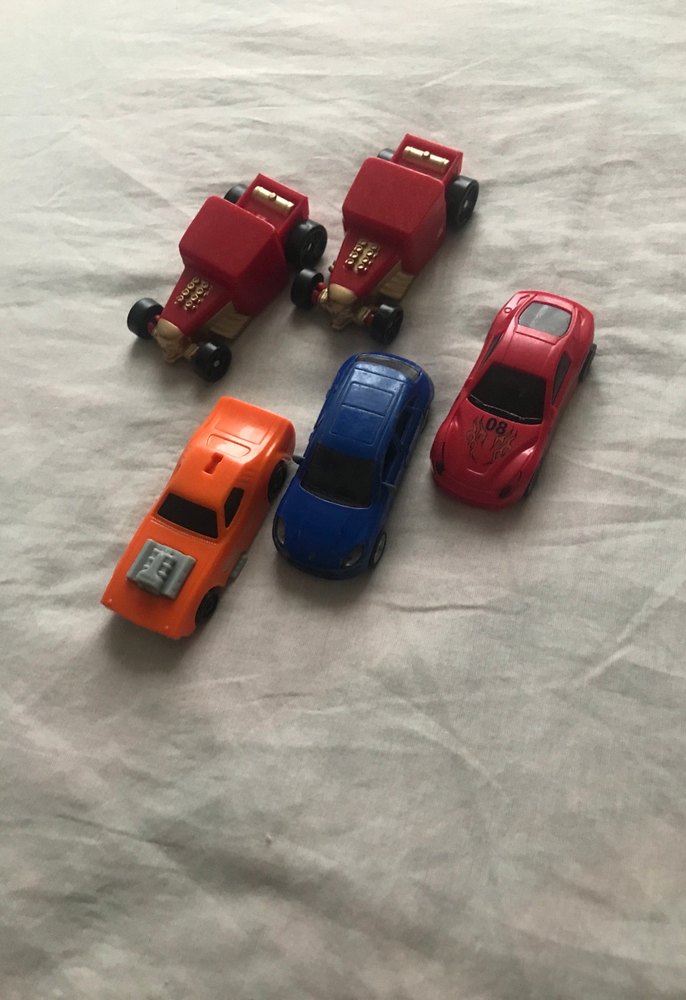 Renkli Oyuncak Araba Seti - Görsel 2