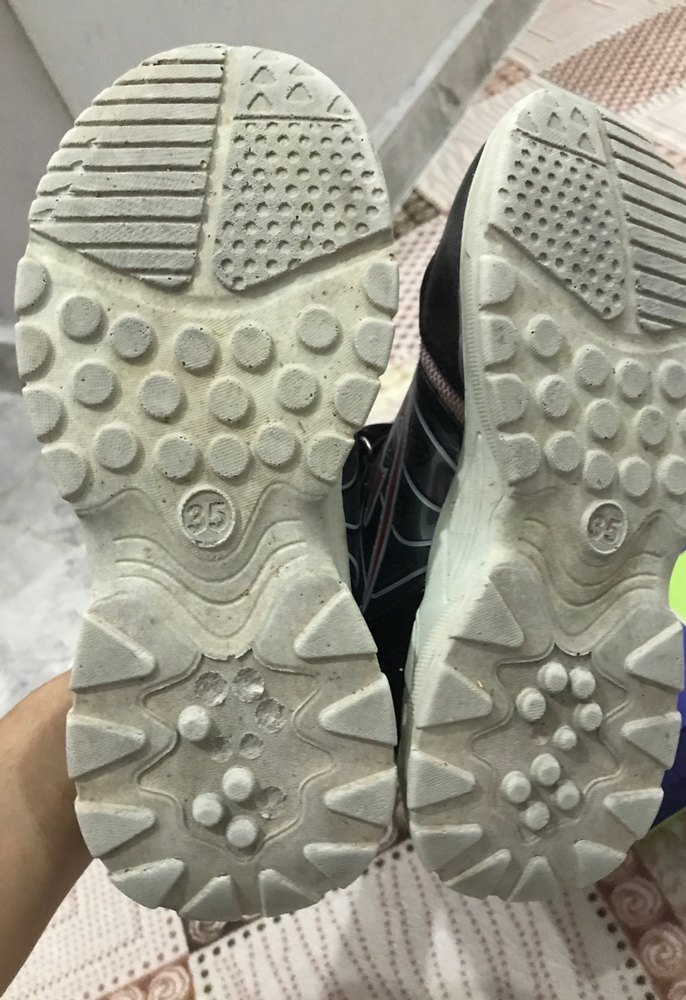 Kız Çocuk Pembe Spor Ayakkabı Velcro - Görsel 4