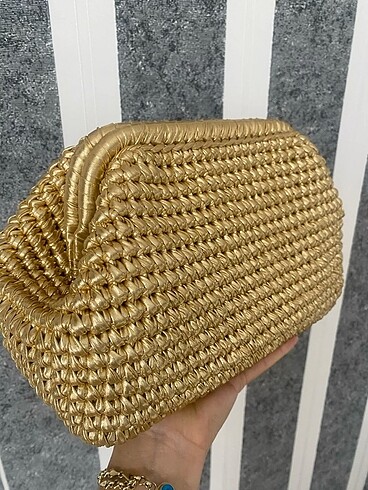 Gold çanta