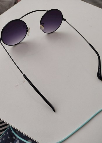 siyah Yuvarlak Kadın Gözlüğü - Görsel 4