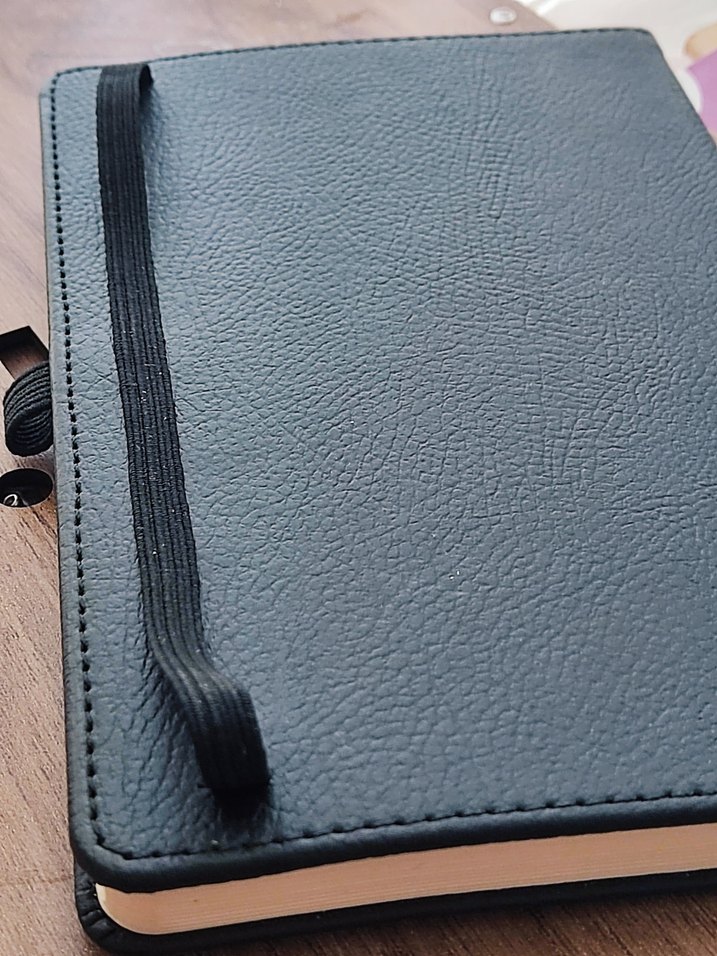 Siyah Deri Kapaklı defter - Görsel 2