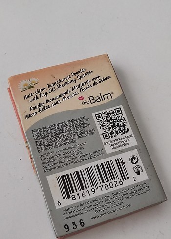 theBalm Sexy Mama Transparan Pudra - Görsel 3