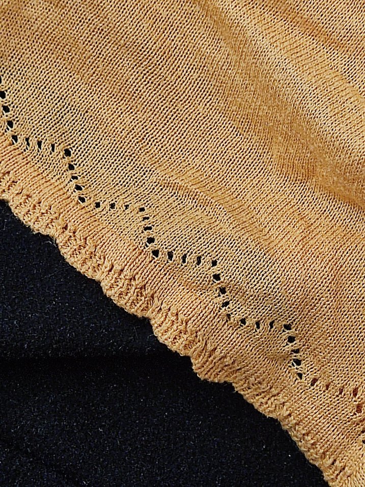 Bej Örgü çocuk  Hırka Midi Boy - Görsel 5